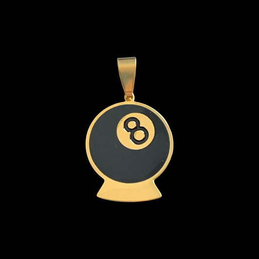 Magic 8 Ball Pendant