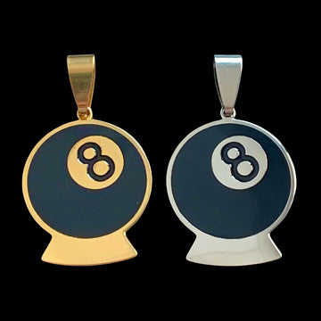 Magic 8 Ball Pendant