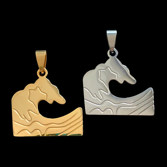 The Great Wave Pendant