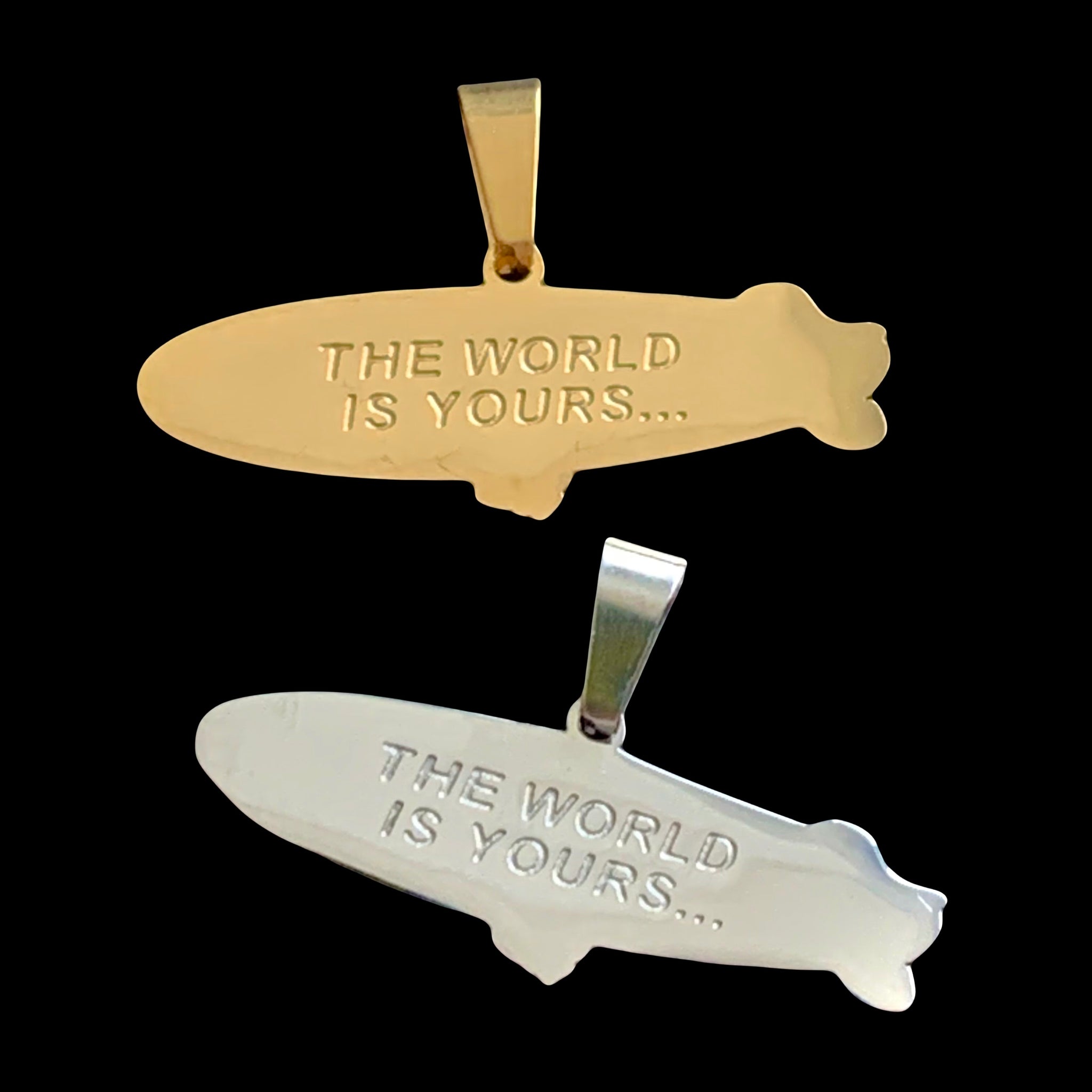 The World Is Yours Blimp Pendant