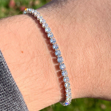 Tennis Bracelet 3mm White Gold